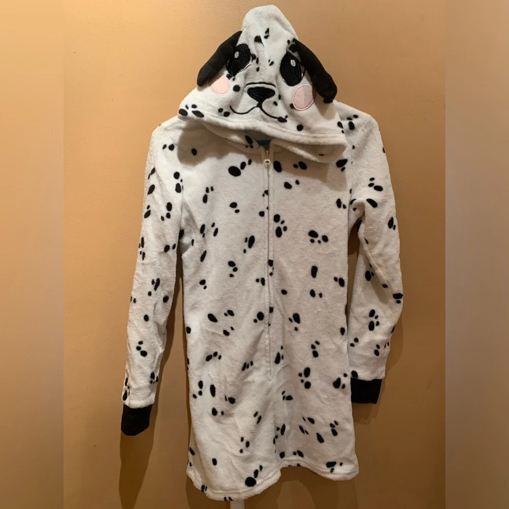 Spirit Halloween Dalmatian Romper Costume Size Medium - Picture 1 of 10